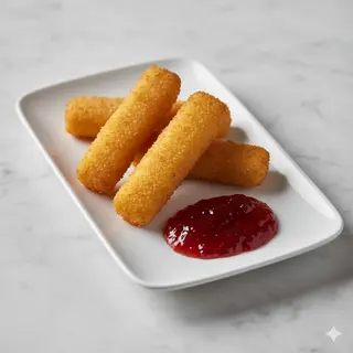 Finger De Queso Con Mermelada De Fresa (6 Uds.)