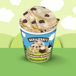Ben & Jerry's Helado Tarrina Brookies & Cream 465ml