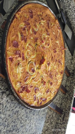 Salsiccia e cipolle - 2 porzioni