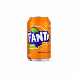 Fanta Naranja lata 330ml.