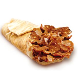 Menú kebab solo carne 