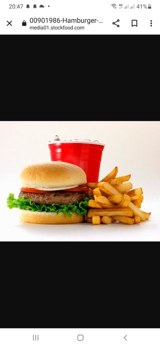 menu    hamburger +Batata + Bebida