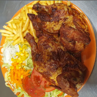 Menú Pollo Asado Entero