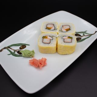 77. Makisushi De Huevo Con Langostino Y Cangrejo