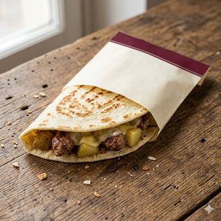 Salsiccia toma e patate