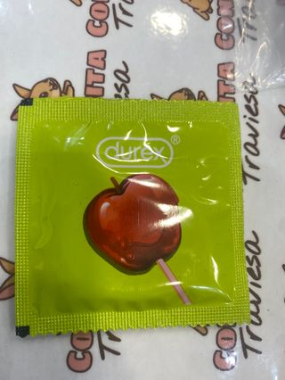 Preservativo Durex sabor Manzana - 1 unidad 