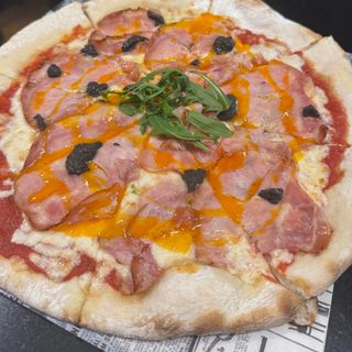 Pizza de porcheta