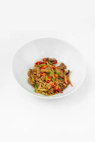 Удон WOK зі свининою glovo