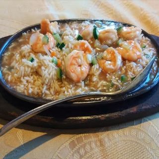 

Arroz Kubak Con Gambas