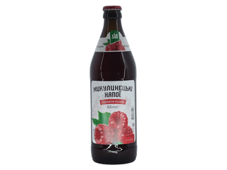 Микулинецькі Напої Лимонад Зі Смаком Малини, Скло (0.5л)