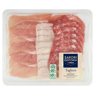 Tagliere salame/lardo/prosciutto S&D