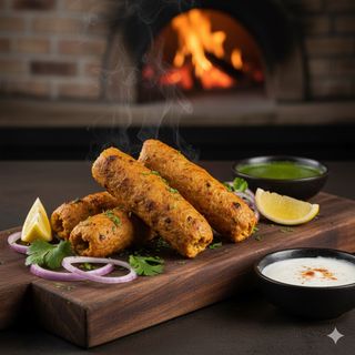 Chicken seekh kabab