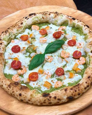 Polpa di granchio e gamberetti