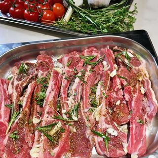 Баранина "Корейка" в маринаде (1кг)