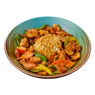 ПИЛЕ ТЕРИЯКИ СЪС ЗЕЛЕНЧУЦИ