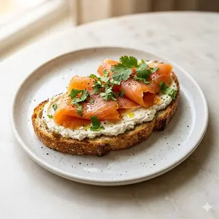 Tostadas Másaçaí Salmón