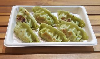 Mandu (Empanadilla frita) 야채 군만두 (5 Uds.)