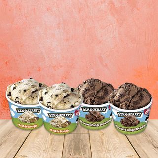 Pack 4 mini tarrinas Ben & Jerry's