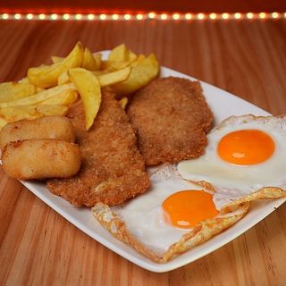 Plato Con Cordón Bleu De Lomo