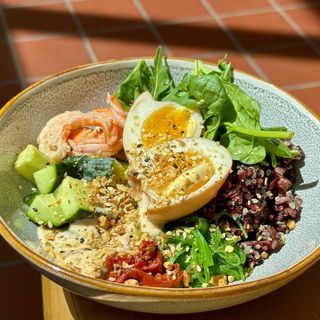 Боул з креветками