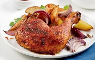 Poulet Grillé & Attiéké