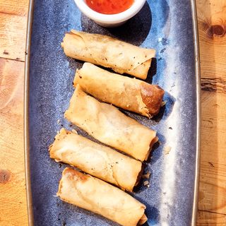 Duck spring rolls