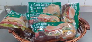 Pane per hamburger - busta da 4 pezzi 300 g