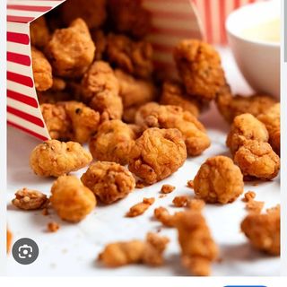 Menù chicken pop corn