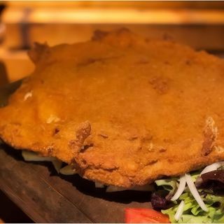 Cachopo especial de la casa de merluza