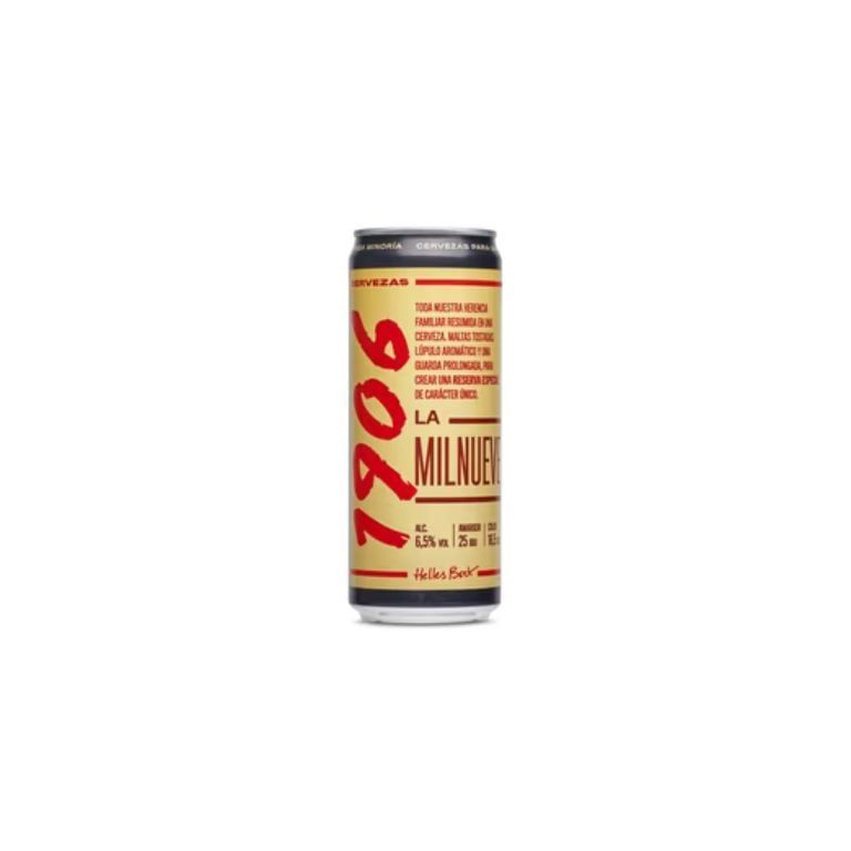 Cerveza Estrella 1906, Lata 33cl