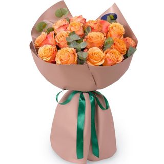Букет "Carpe Diem" з 15 троянд 