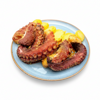 Pulpo crujiente
