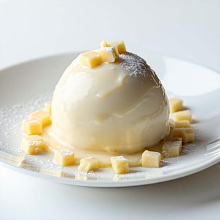 Tartufo al cioccolato bianco