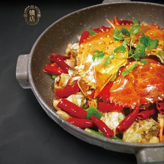 香辣希腊蟹 Cangrejo azul picante