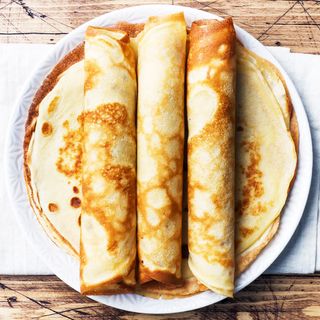 Clătite cu nuci și miere