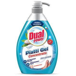 Dual Power detergent vase gel 1l pompita bicarbonat