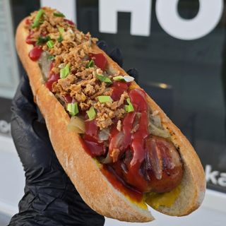Hot-dog JAK NA RODOS - OK 30CM
