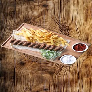 Տավարի քաբաբ ֆրիով