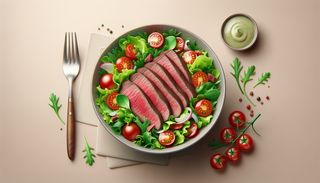 Salată cu Roastbeef