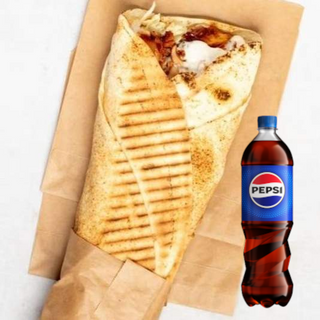 Lawasz Kebab + Pepsi 500ml