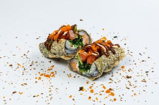 Суші-хот-дог з копченим лососем 350г