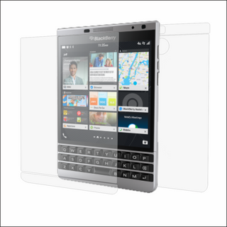 Folie De Sticla Blackberry Passport + Clasic  Spate