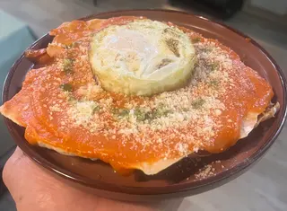 Il frattau con uovo