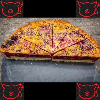 Tarta De Cerezas Dulces (Ración)