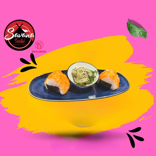 Onigiri Massago + Tasting Salada.