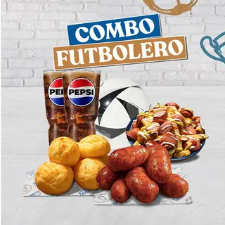 COMBO PARA 2 CON PEPSI ZERO