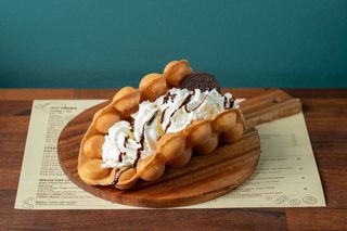 ვაფლი კრემით