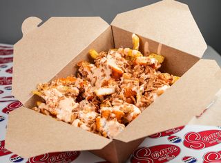 Crispy chipotle loaded fries