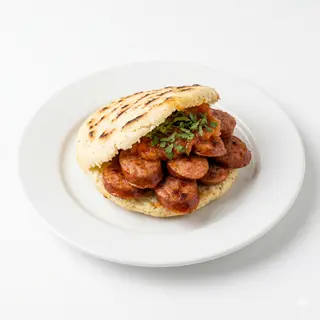 Arepa Con Chorizo Colombiano 2 Unidades