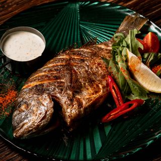 Дорадо на грилі(350/50гр)